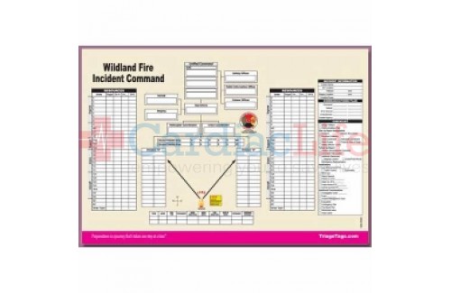 DMS-05565 Wildland Fire Incident Command Worksheet Pad